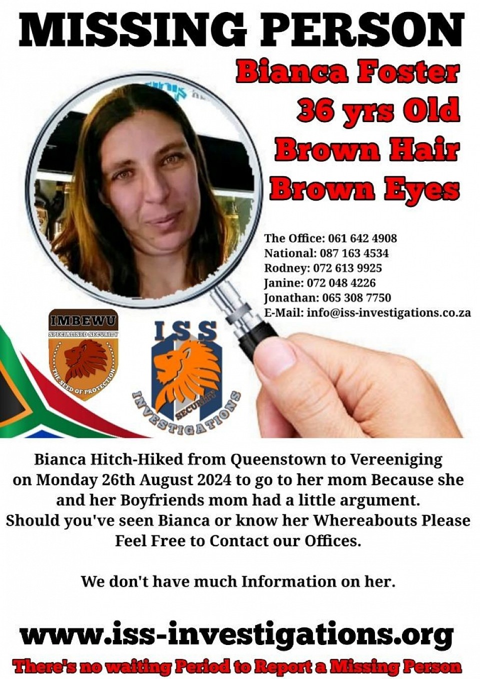 Missing Bianca Foster